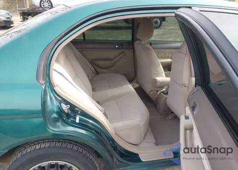 2002 Honda Civic Lx из США, поврежденный, VIN 2HGES165X2H516777